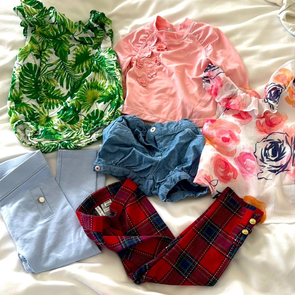 Janie and Jack pants and tops sizes 18 months - 2T